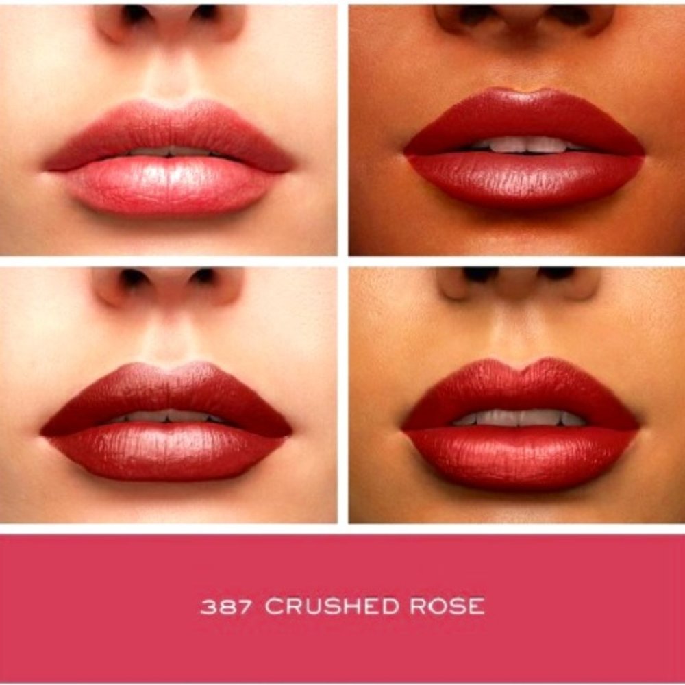 NEW Lancome Paris: L'Absolu Rouge Hydrating Cream Lipstick Crushed Rose 387 - Picture 2 of 5